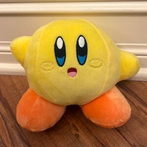 NWT Yellow Kirby plush